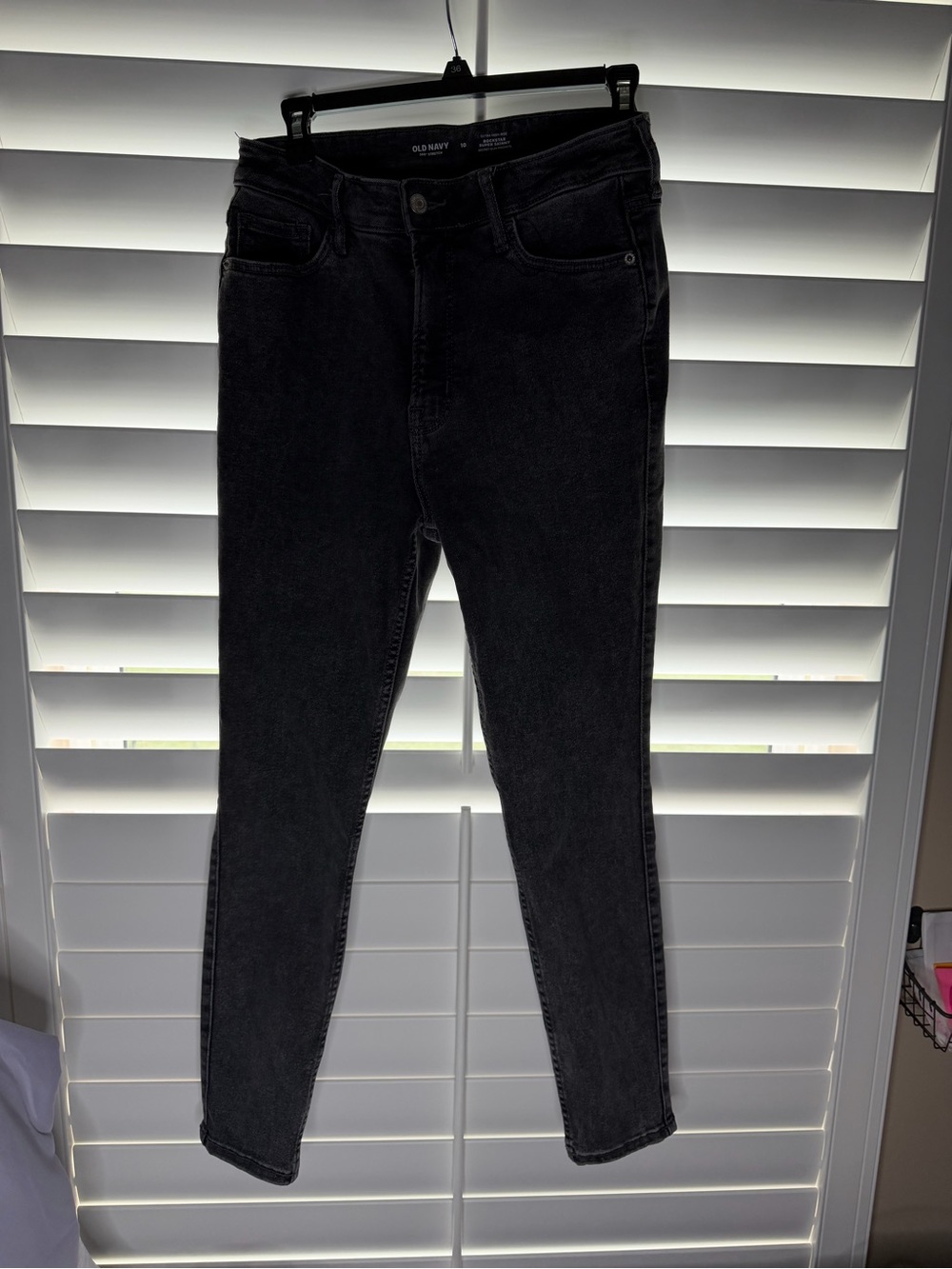 Old Navy Black High-Rise Skinny Jeans